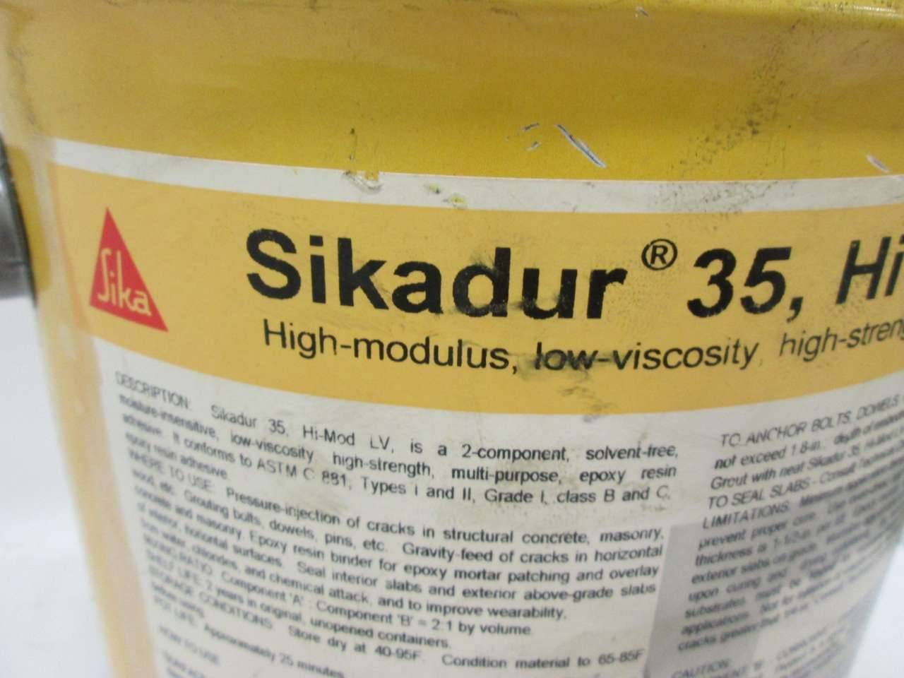 Sika 35 Hi-mod Lv/lv Lpl Sikadur Approximately 1gal Epoxy Adhesive