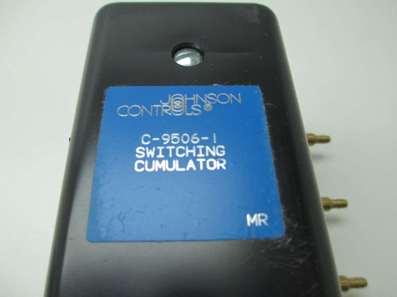 JOHNSON CONTROLS SWITCHING CUMULATOR  C-9506-1 AIR Pneumatic #B-17 