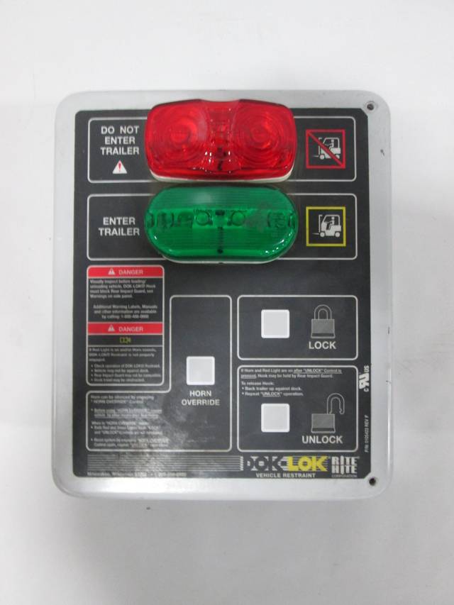 RITE HITE RHR600 DOKLOK VEHICLE RESTRAINT SYSTEM 120VAC D387684