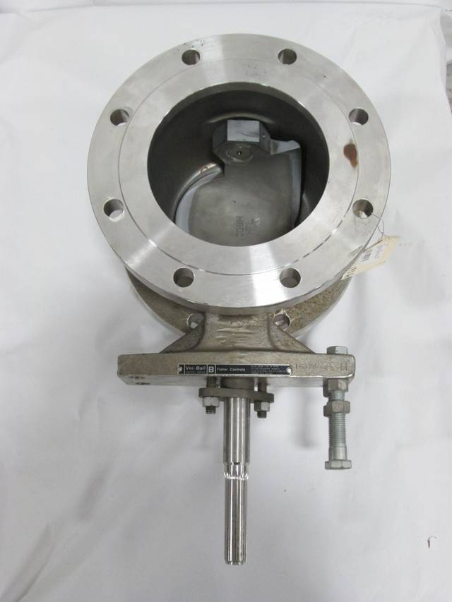 FISHER V150 SER B VEEBALL 8 IN STAINLESS FLANGED 150 CONTROL VALVE D389442
