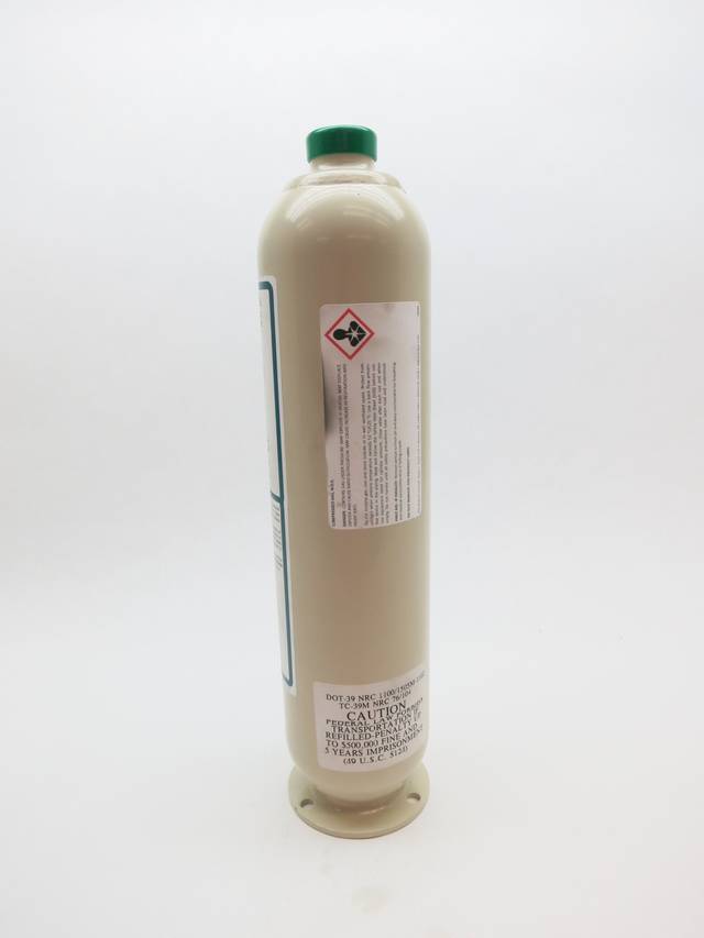 AIRGAS X02NI97CP105393 UN1956 COMPRESSED GAS NOS 3.64 CU FT D640769