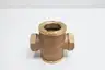 EEP STYLE 57 BRONZE THREADED GAUGE GLASS FLOW INDICATOR 3/4IN thumbnail 1