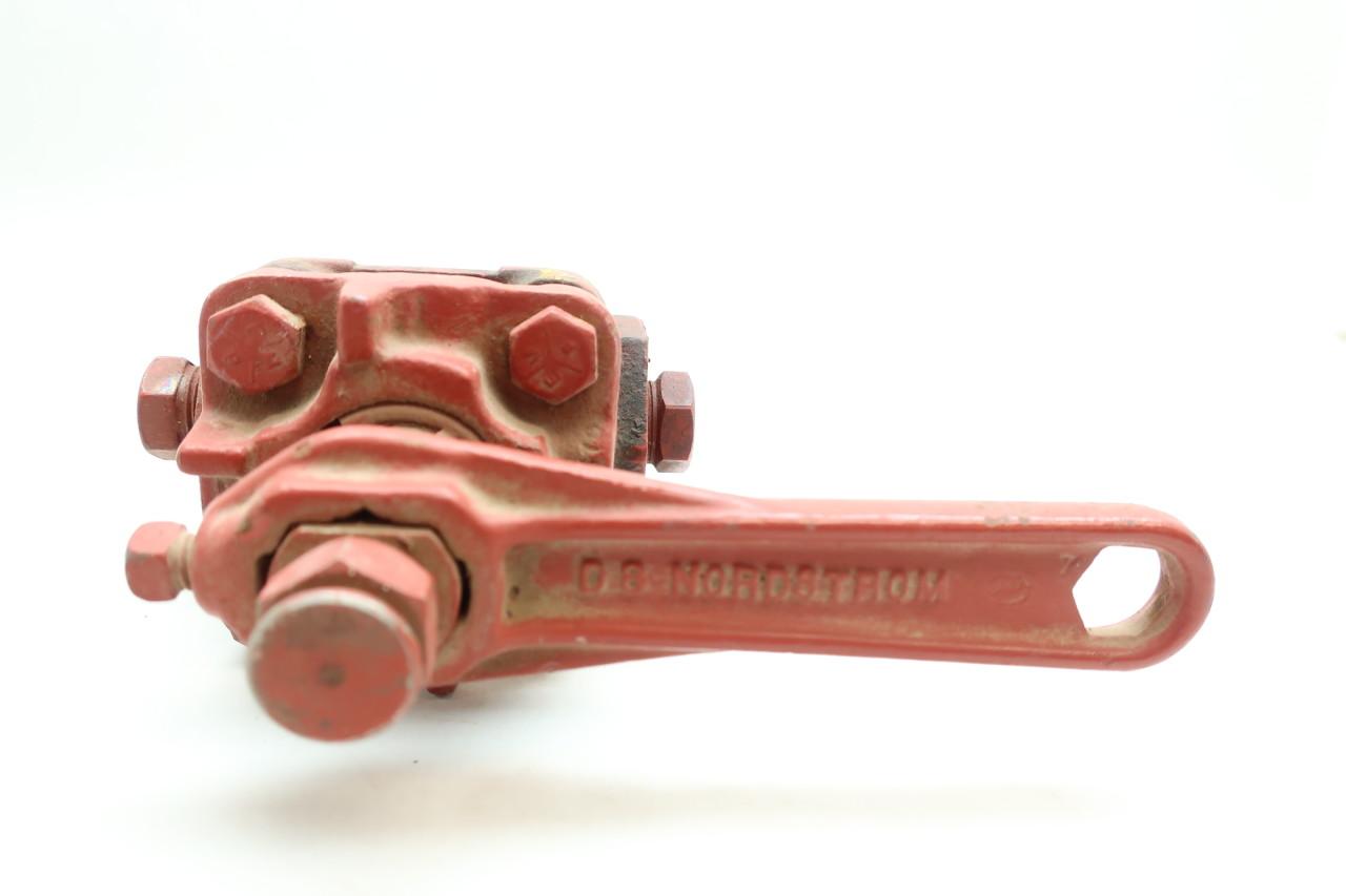 NORDSTROM 114 Manual Steel Plug Valve 1//2IN NPT D661703