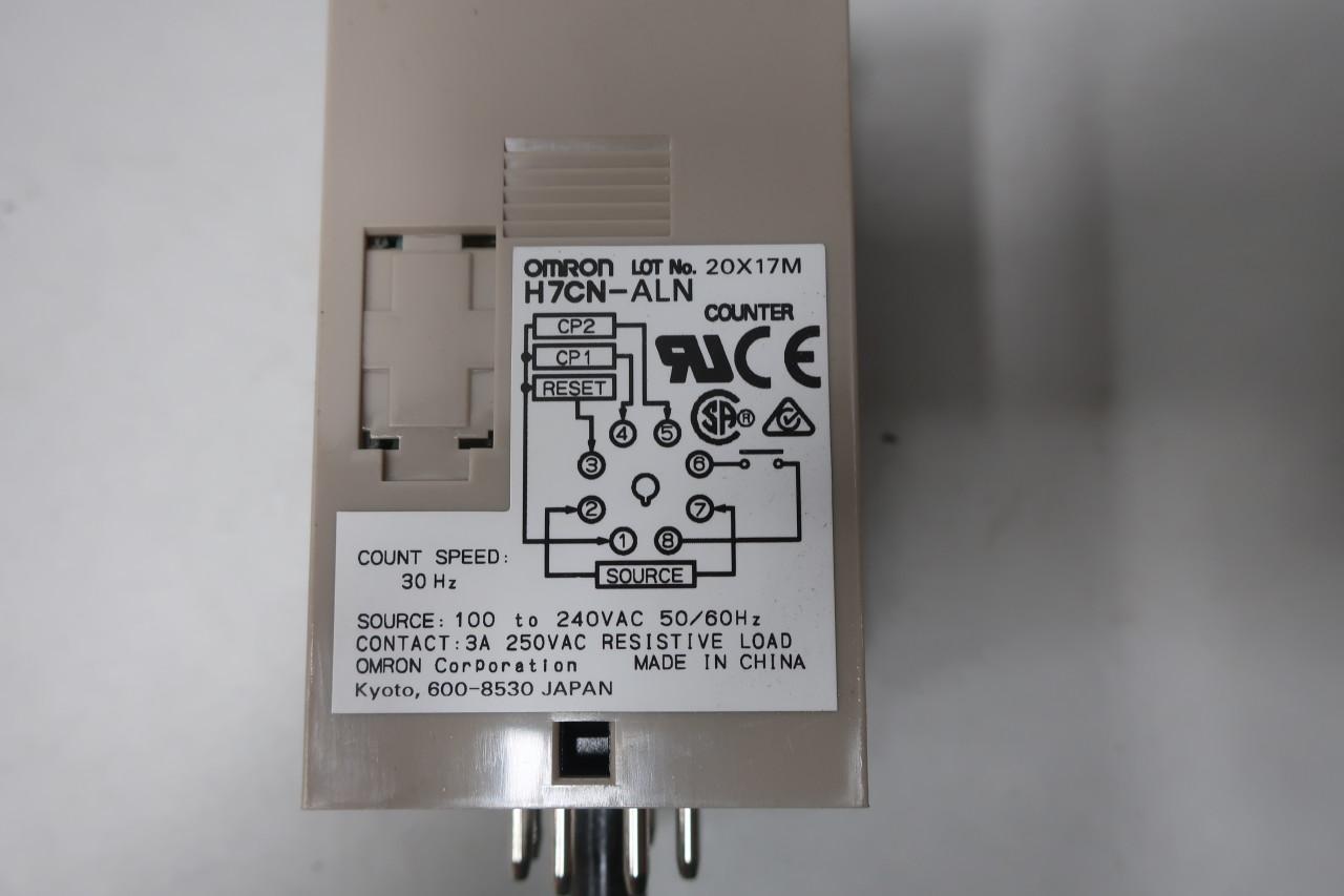 OMRON H7CN-ALN 100-240V-AC COUNTER