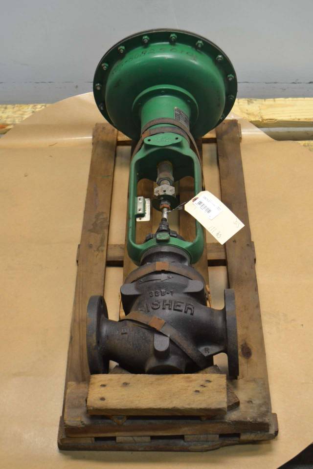 FISHER 657ES 2IN STEEL FLANGED CONTROL VALVE D393608
