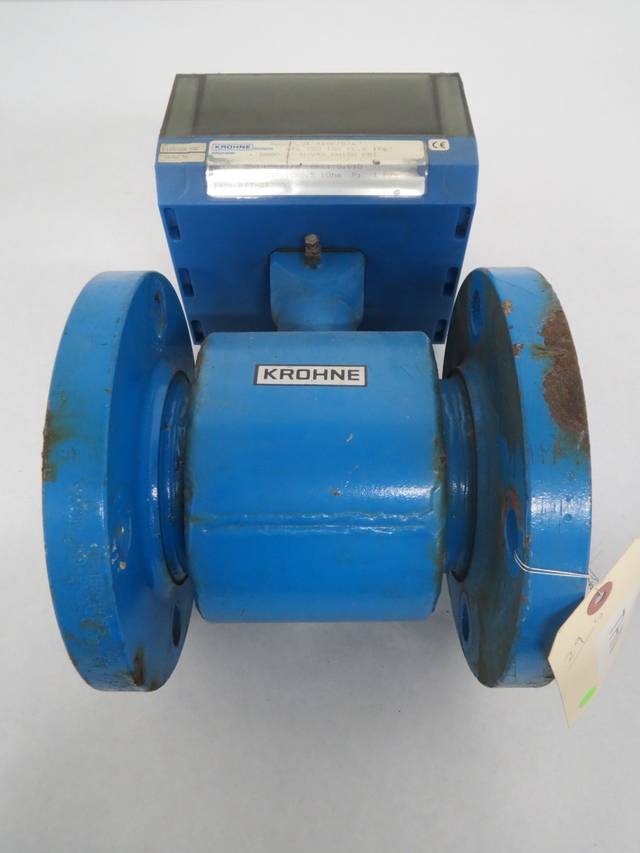 KROHNE 410K/D/6 AQUAFLUX 3 IN FLOW METER 115120VAC FLOW METER B397500