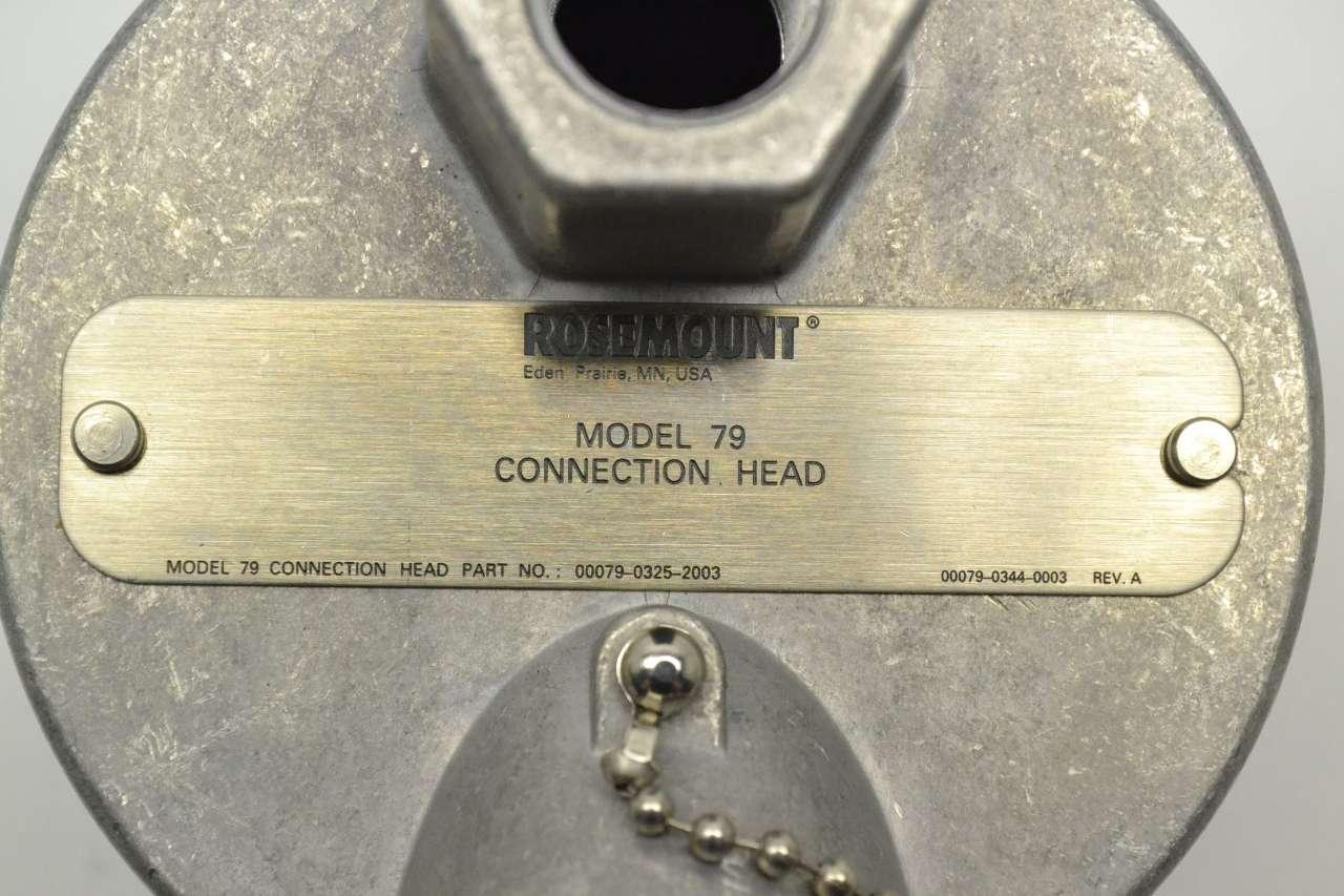Details about   Rosemount 79 Connection Head Temperature Sensor 12" Probe Transmitter 
