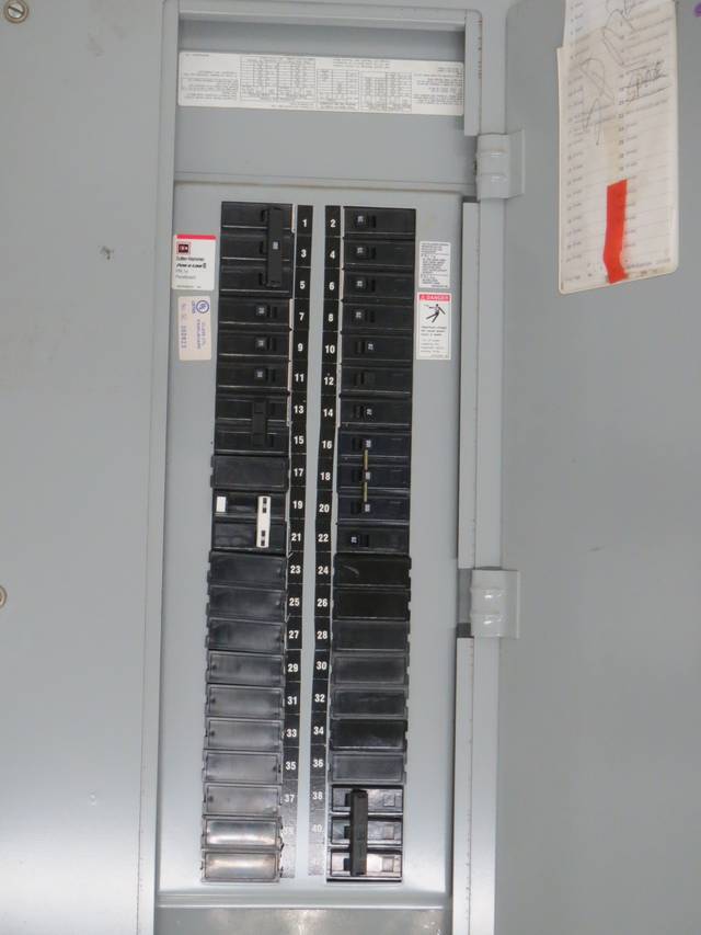 CUTLER HAMMER PRL-1A POW-R-LINE BOARD 100A 208/120VAC DISTRIBUTION ...