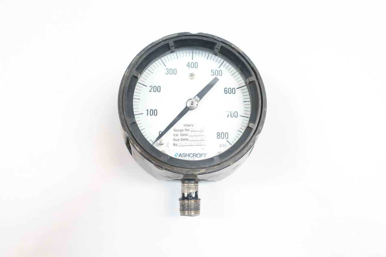 Details about   Ashcroft Instruments GmbH 800psi Pressure Gauge 