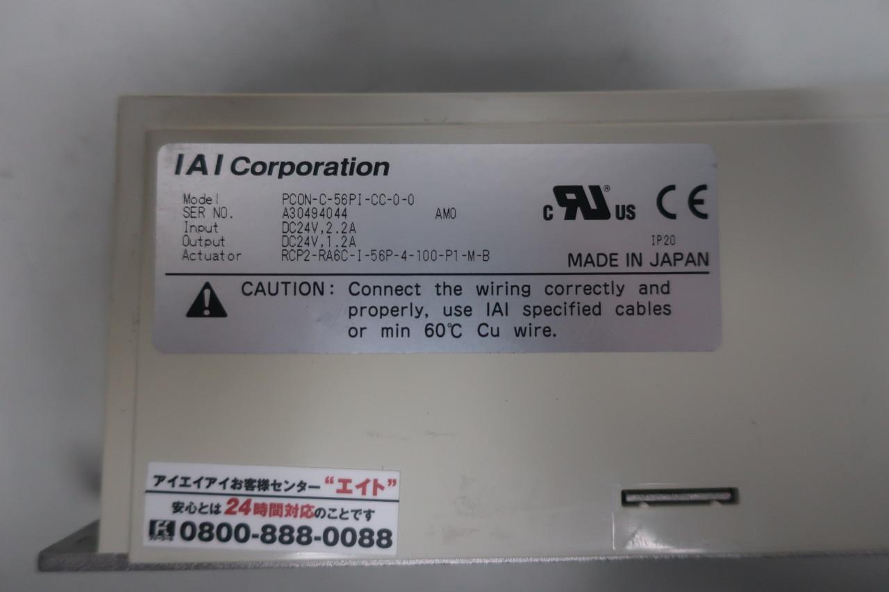 IAI PCON-C-56PI-CC-0-0 ACTUATOR 24V-DC CONTROLLER MODULE