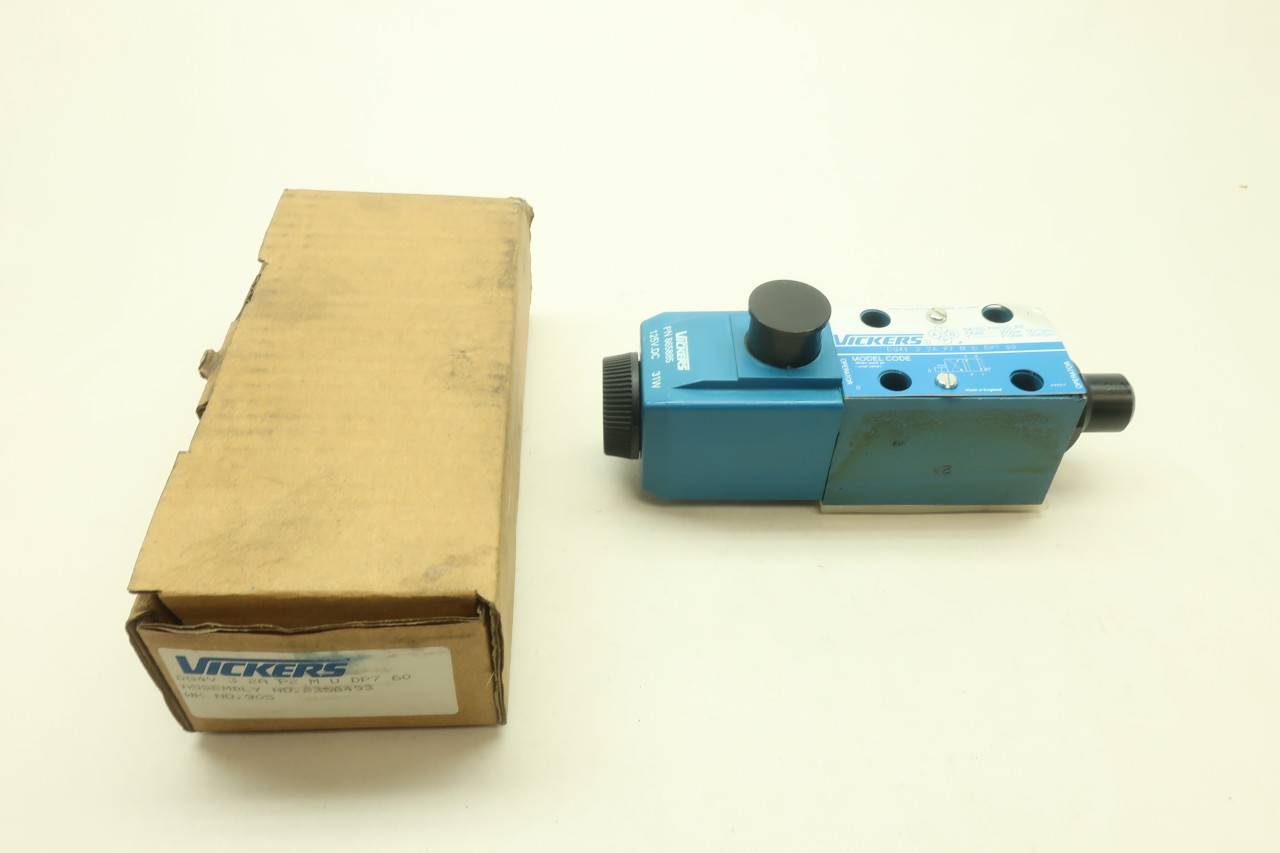 Vickers Dg4v 3 2a P2 M U Dp7 60 Hydraulic Directional Control Valve 125v Dc