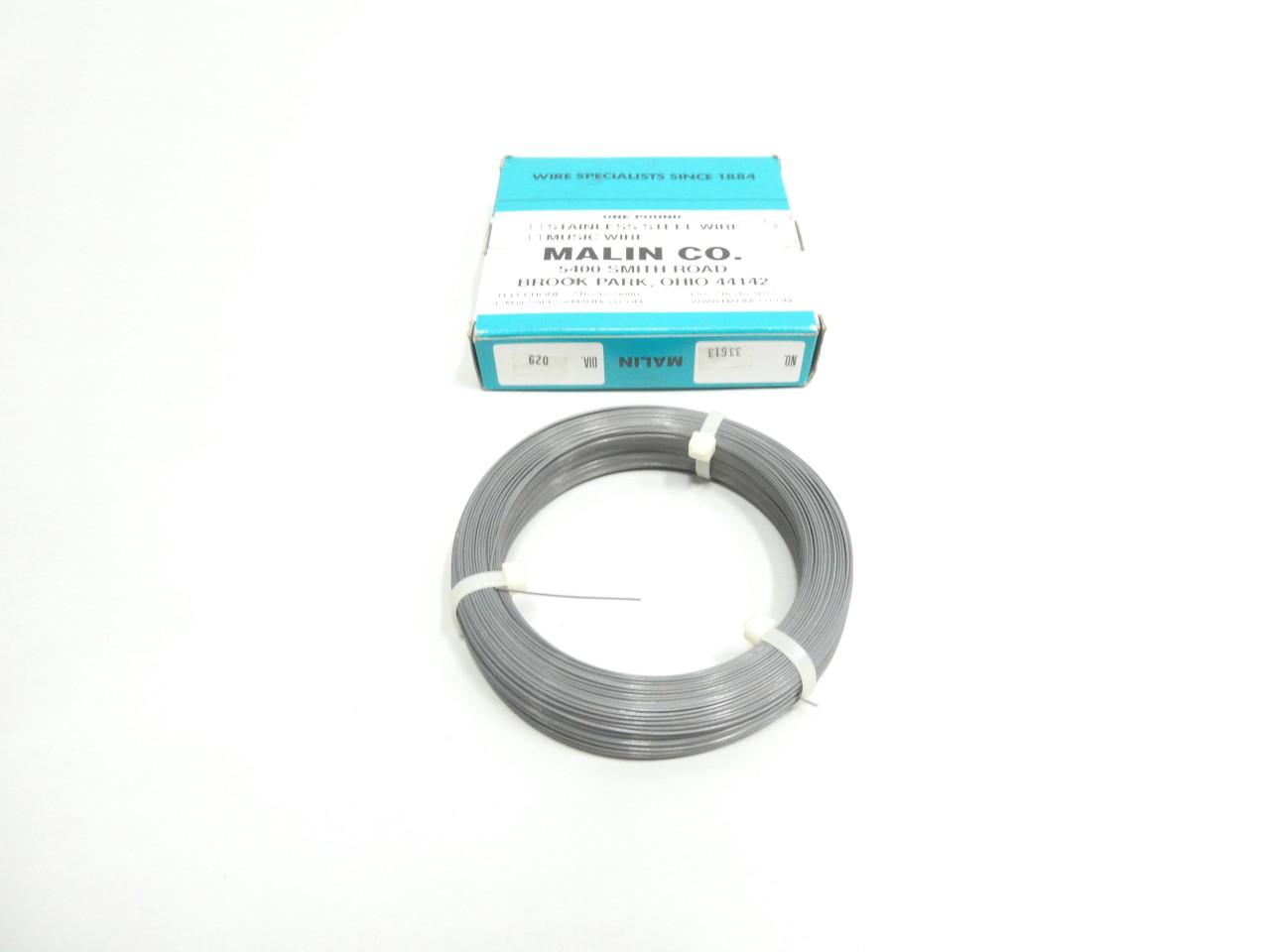 とむん MALIN 33613 MUSIC WIRE 1LB 0.029IN