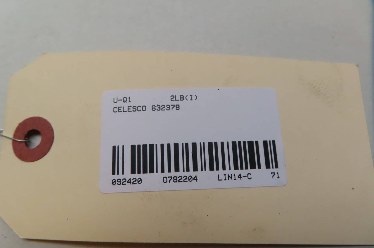 CELESCO 632378 REV E String Position TRANSDUCER 1.6973MV/V/IN 1.6975MV/V/IN CELESCO 632378 REV E String Position TRANSDUCER 1.6973MV/V/IN 1.6975MV/V/IN