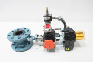EBRO F012-A EB5.1 SYD FMYB-E120 PNEUMATIC FLANGED CONTROL VALVE 2IN 300