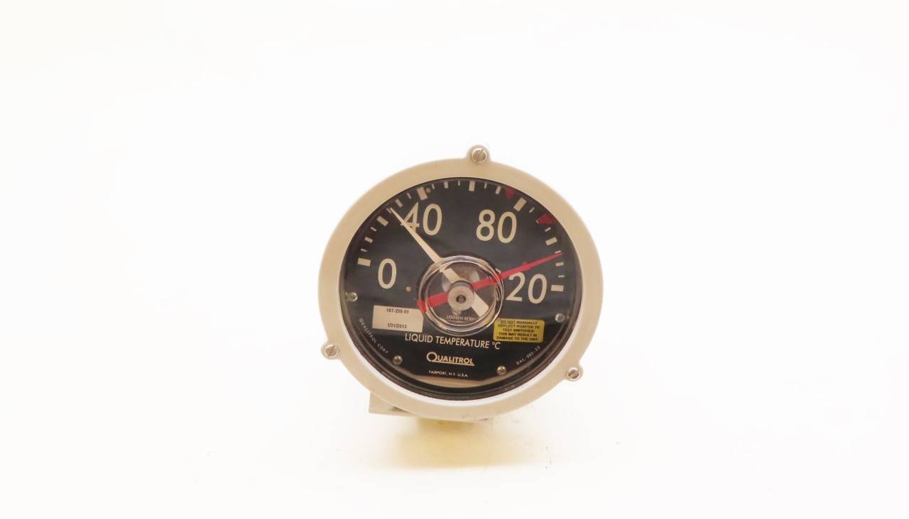 Qualitrol 16723901 Temperature Gauge Switch 0120c Thermometer