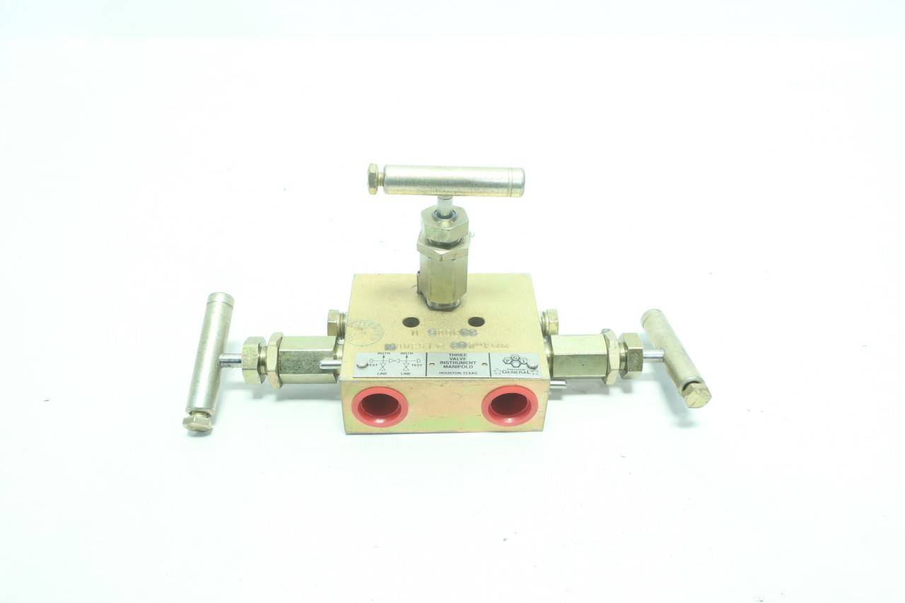 Precision General M500CCG Steel Instrument Manifold 1500psi