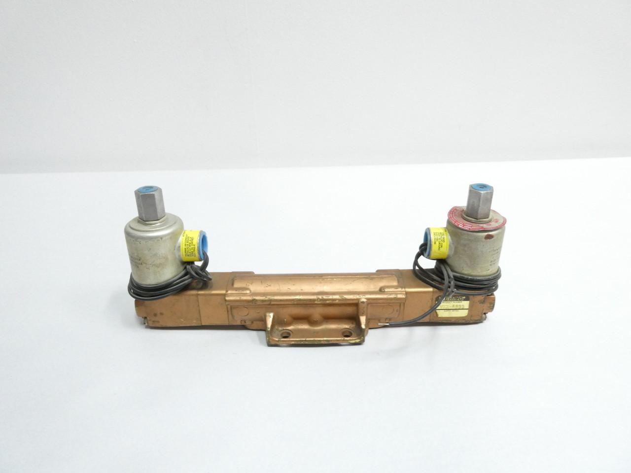 RUGGLES-KLINGEMANN 533 SOLENOID VALVE 125V-DC 3/4IN D597597