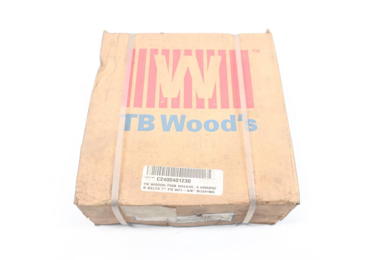Tb Woods 703B 7.0x3bsk 3groove Qd Vbelt Sheave