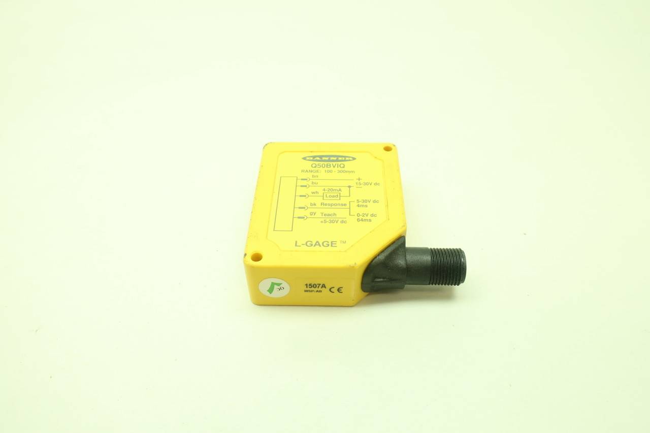 Banner Q50BVIQ Measurement Sensor 15-30v-dc