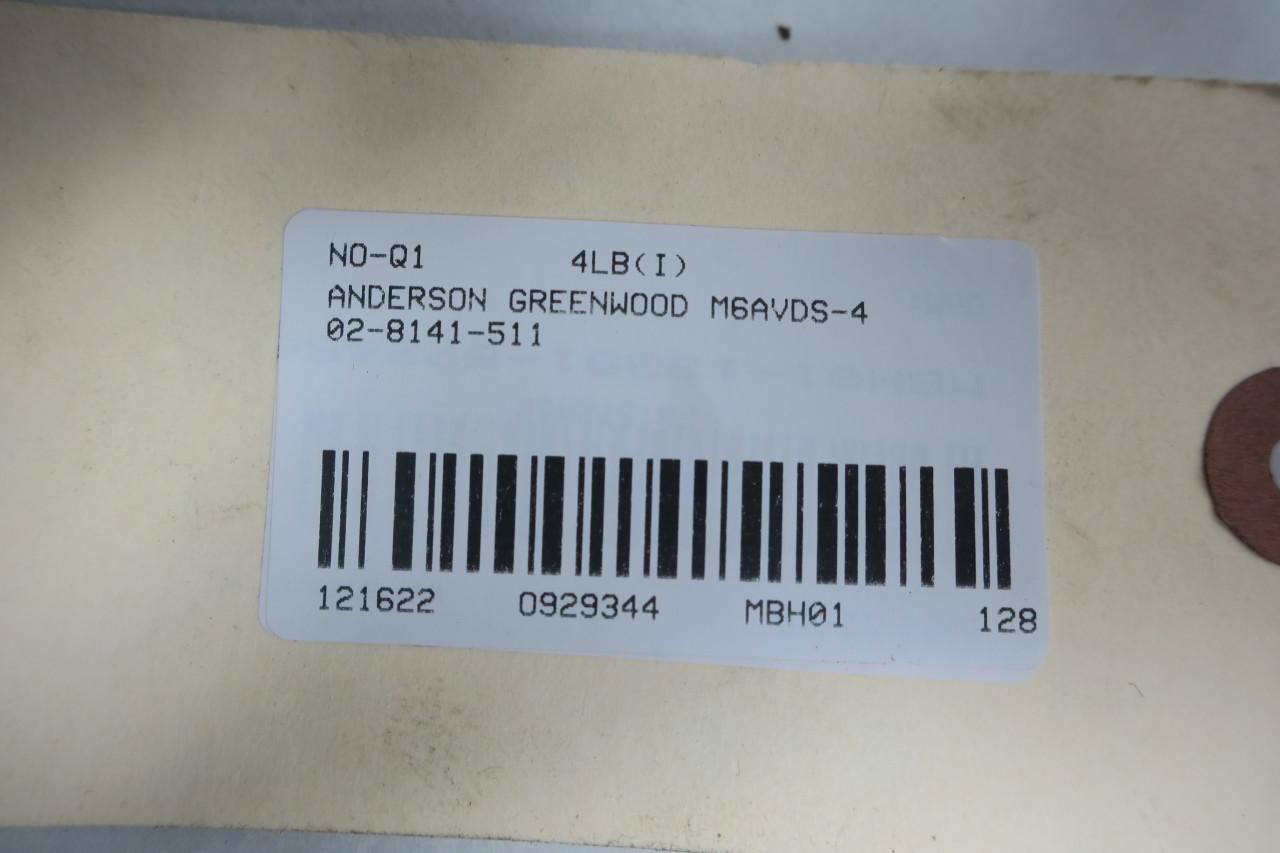 Collecteur 5 Soupapes Anderson Greenwood M6AVDS-4-SG - Neuf, Référence 02.8141.520