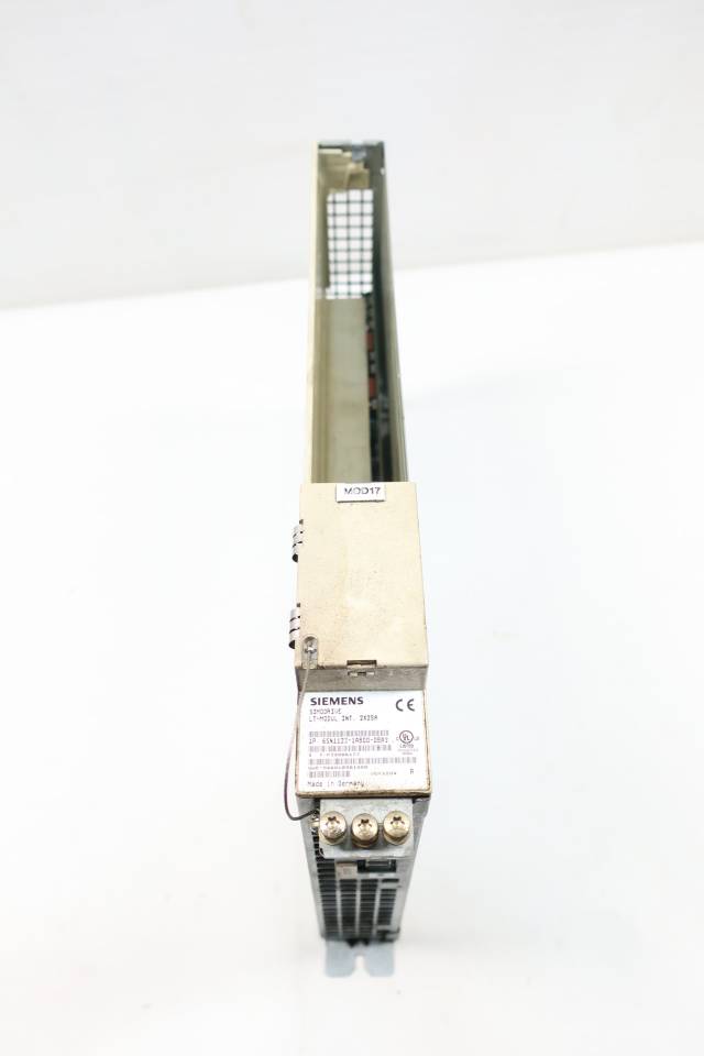 SIEMENS 6SN1123-1AB00-0BA1 SIMODRIVE 611 SERVO POWER MODULE