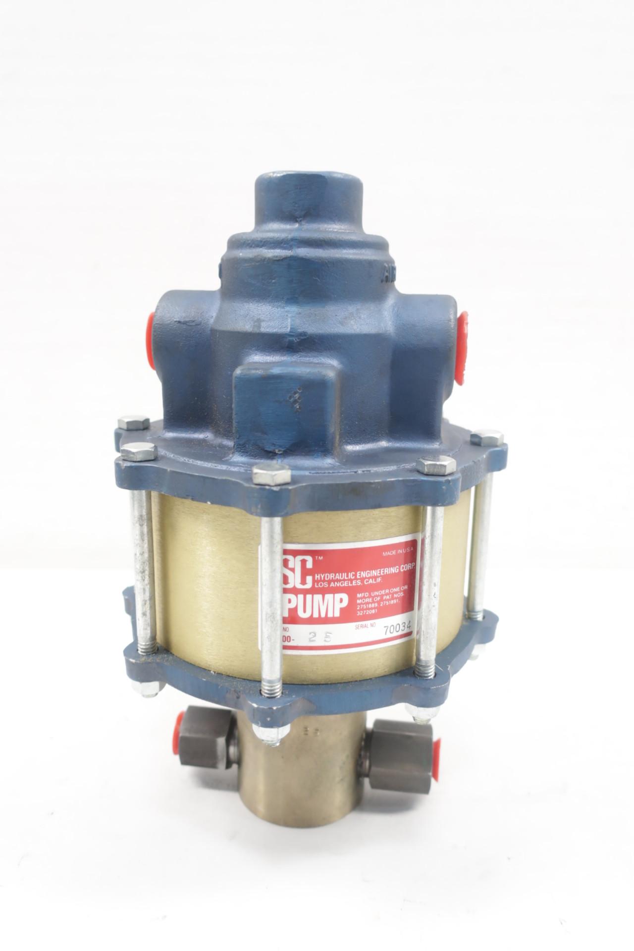 SC Pump Air Driven Hydraulic Pump Model 10-500 * 