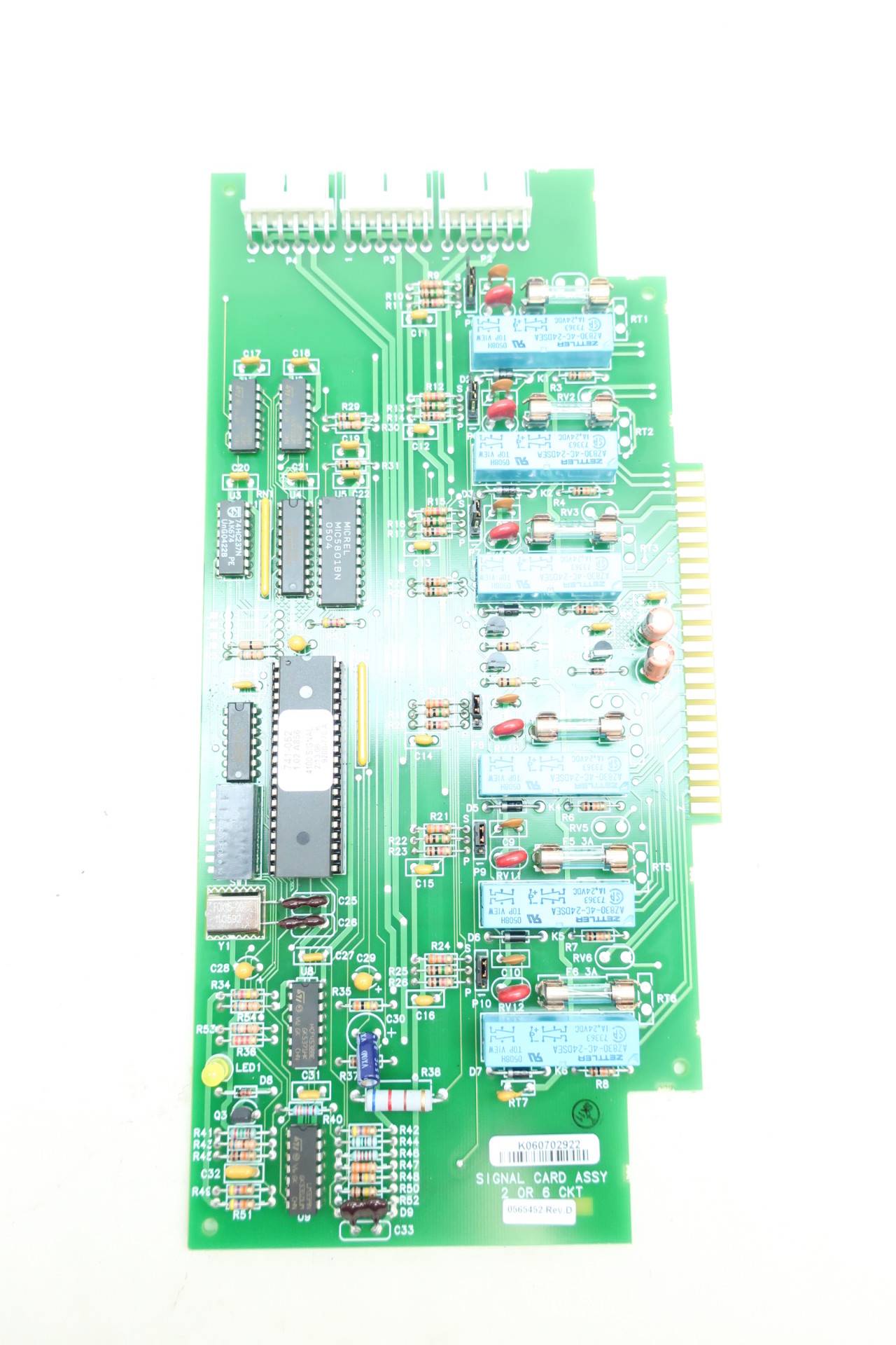 Simplex 565452 Signal Card Assembly Rev D