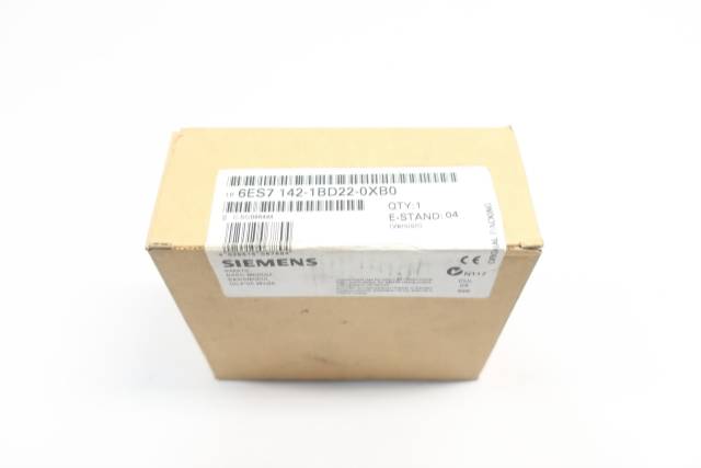 SIEMENS 6ES7 142-1BD22-0XB0 SIMATIC BASIC MODULE 2A 24V-DC