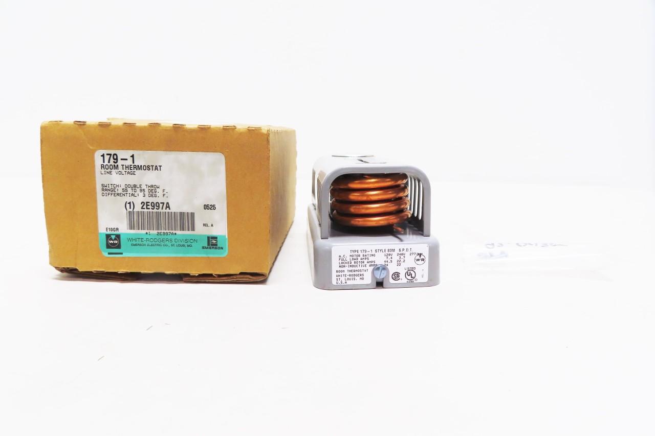White Rodgers 179-1 Room Thermostat 2e997a for sale online 