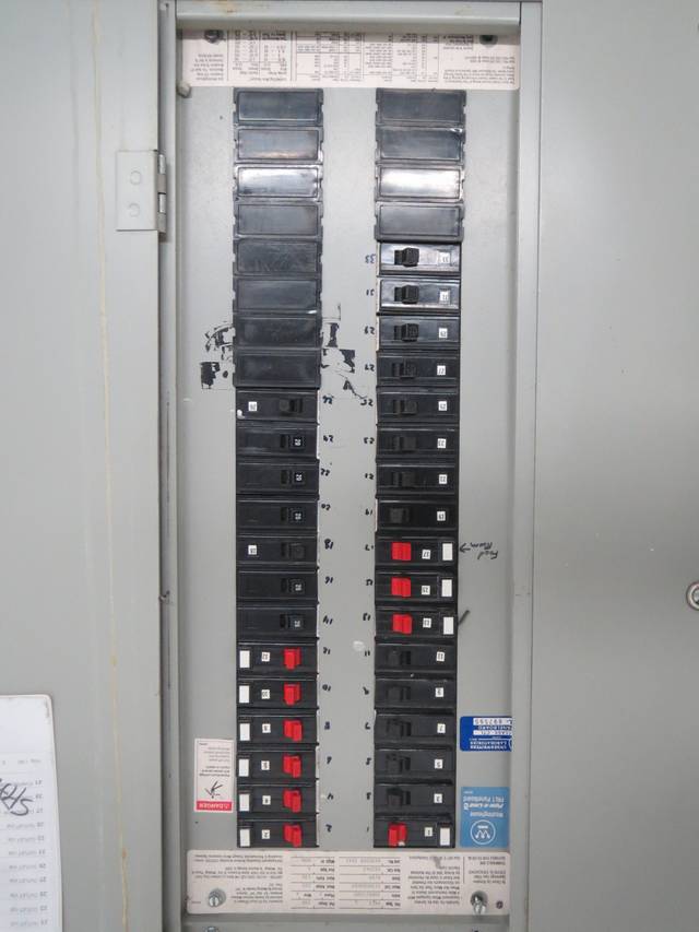 WESTINGHOUSE PRL1 POW-R-LINE BOARD 100A 208/120V-AC DISTRIBUTION PANEL ...