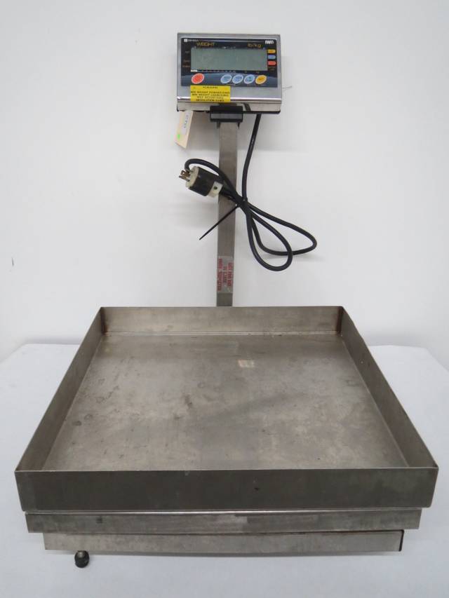 ISHIDA IWBD 60 KG CAP DIGITAL DISPLAY WEIGHING SCALE 2.46VDC 25MA