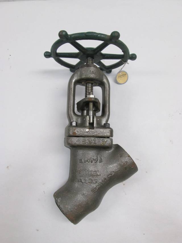 ROCKWELLEDWARD 848Y 2000WOG 11/4IN STEEL SOCKET WELD GLOBE VALVE D407318