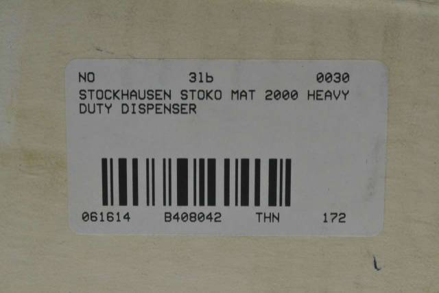 Stockhausen Stoko Mat 2000 Heavy Duty Dispenser B408042