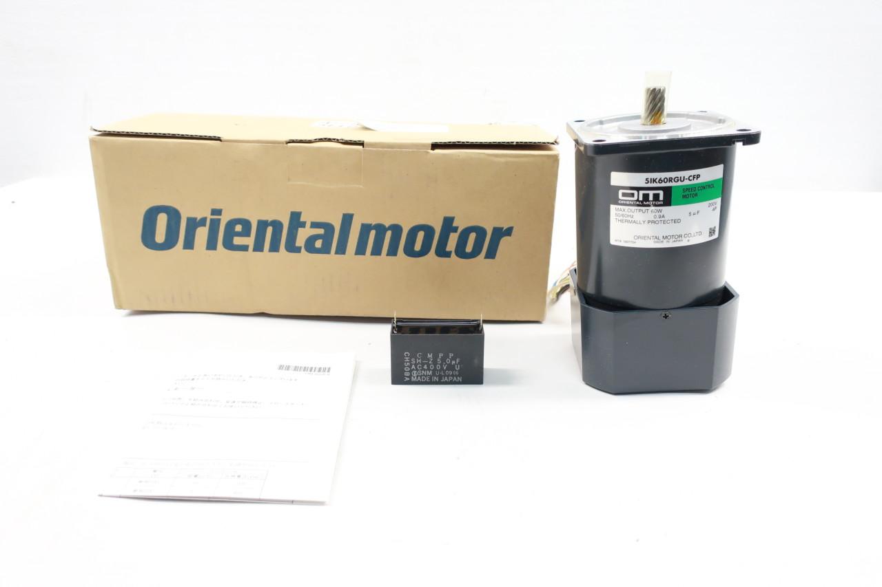 Oriental Motor 5IK60RGU-CFP Speed Control Motor 60w 200v-ac