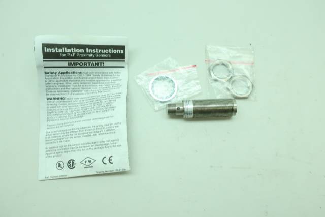 PEPPERL FUCHS NMB5-18GM65-E2-FE-V1 INDUCTIVE PROXIMITY SENSOR 10-30V-DC