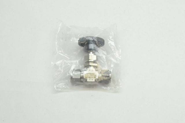 SWAGELOK SS-1VS8 1/2 IN STAINLESS NEEDLE VALVE D410856