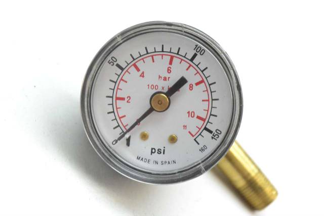 Mac N-82016-01 0-160psi 1-1 2 In 1 8 In Npt Pressure Gauge D411380