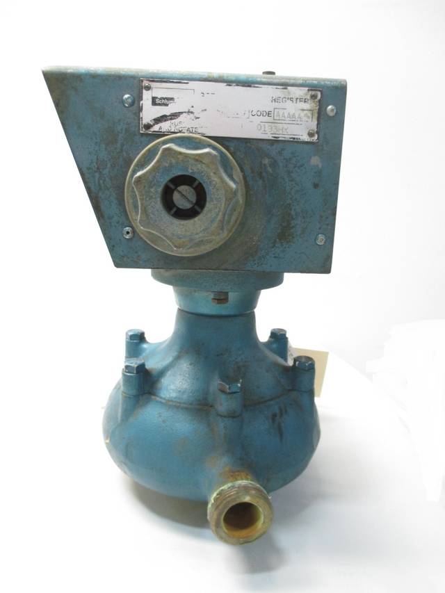 NEPTUNE TYPE S 600 GAS FUEL FLOW METER COUNTER GALLON REGISTER 1IN D413238