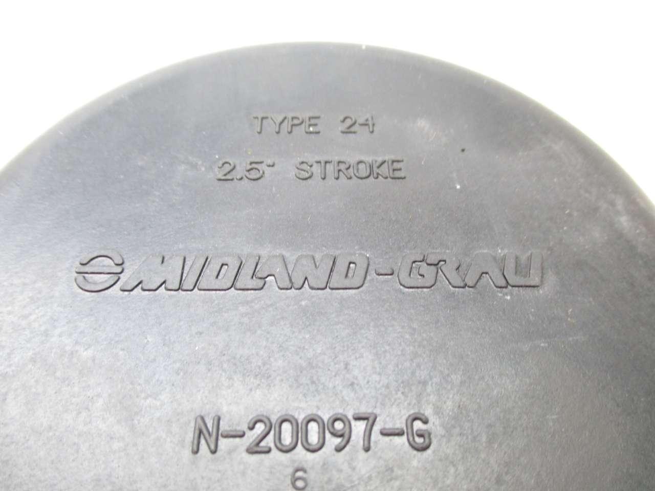 MIDLAND BRAKE DIAPHRAGM N-20097-E CNH N9521 