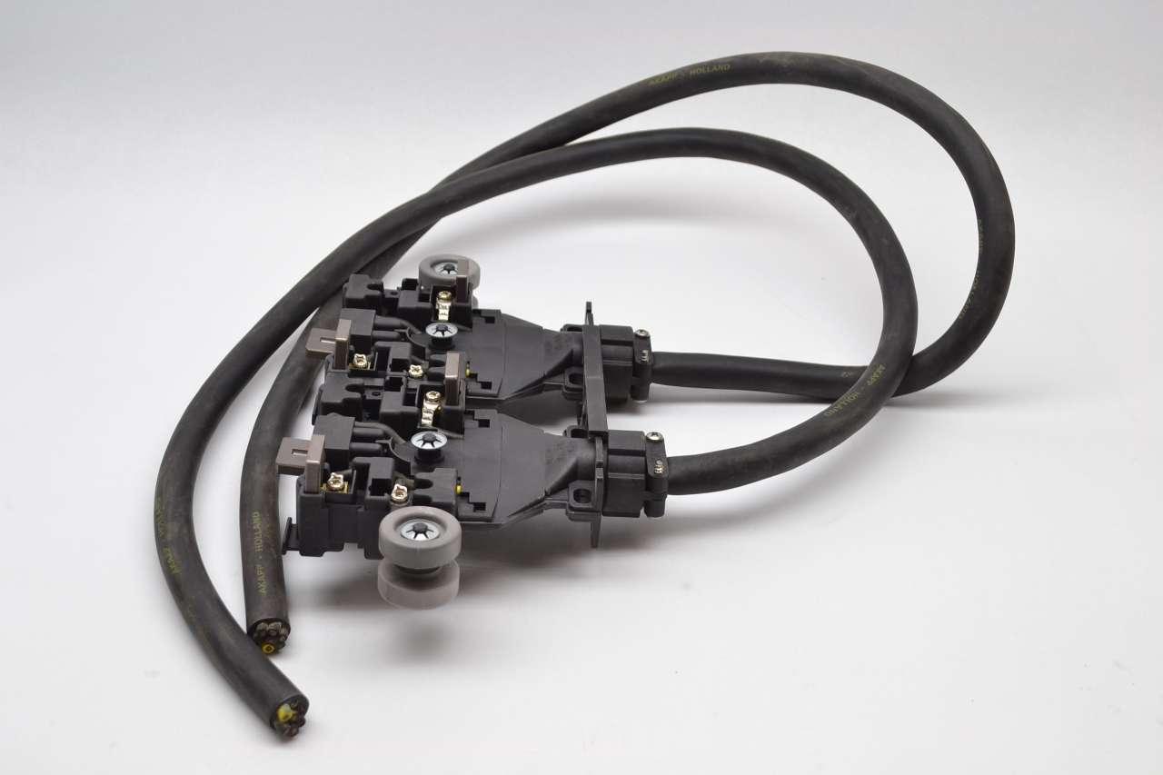 AC factory ウルトロン AKAPP-STEMMANN C-7 WOODHEAD MULTICONDUCTOR COLLECTOR TROLLEY