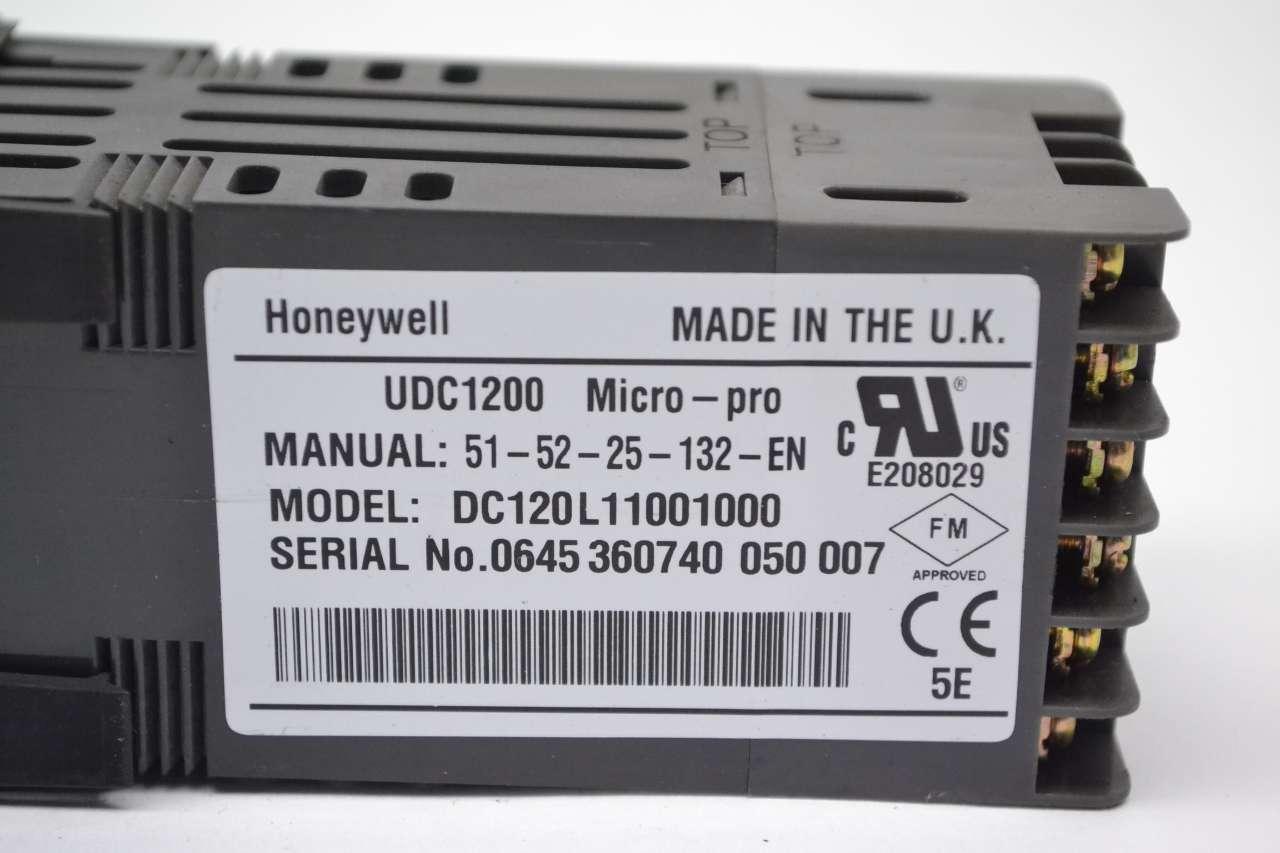 honeywell udc1200 micro pro manual