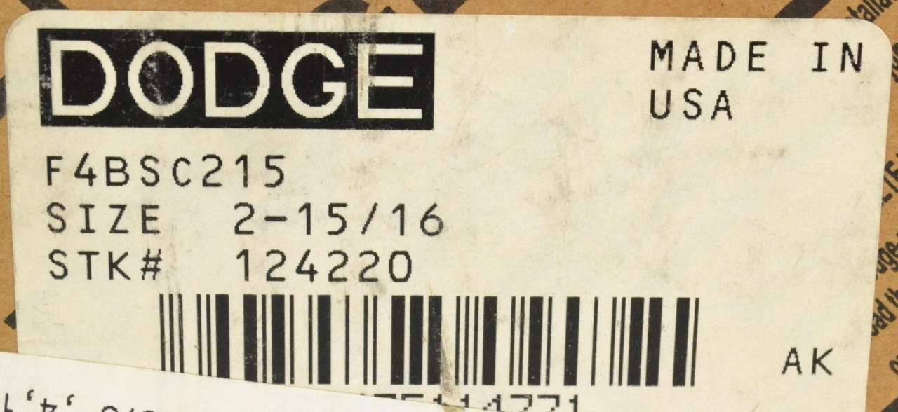 DODGE 5S X 15/16 FLANGE 4505 DODGE 5S X 15/16 FLANGE 4505