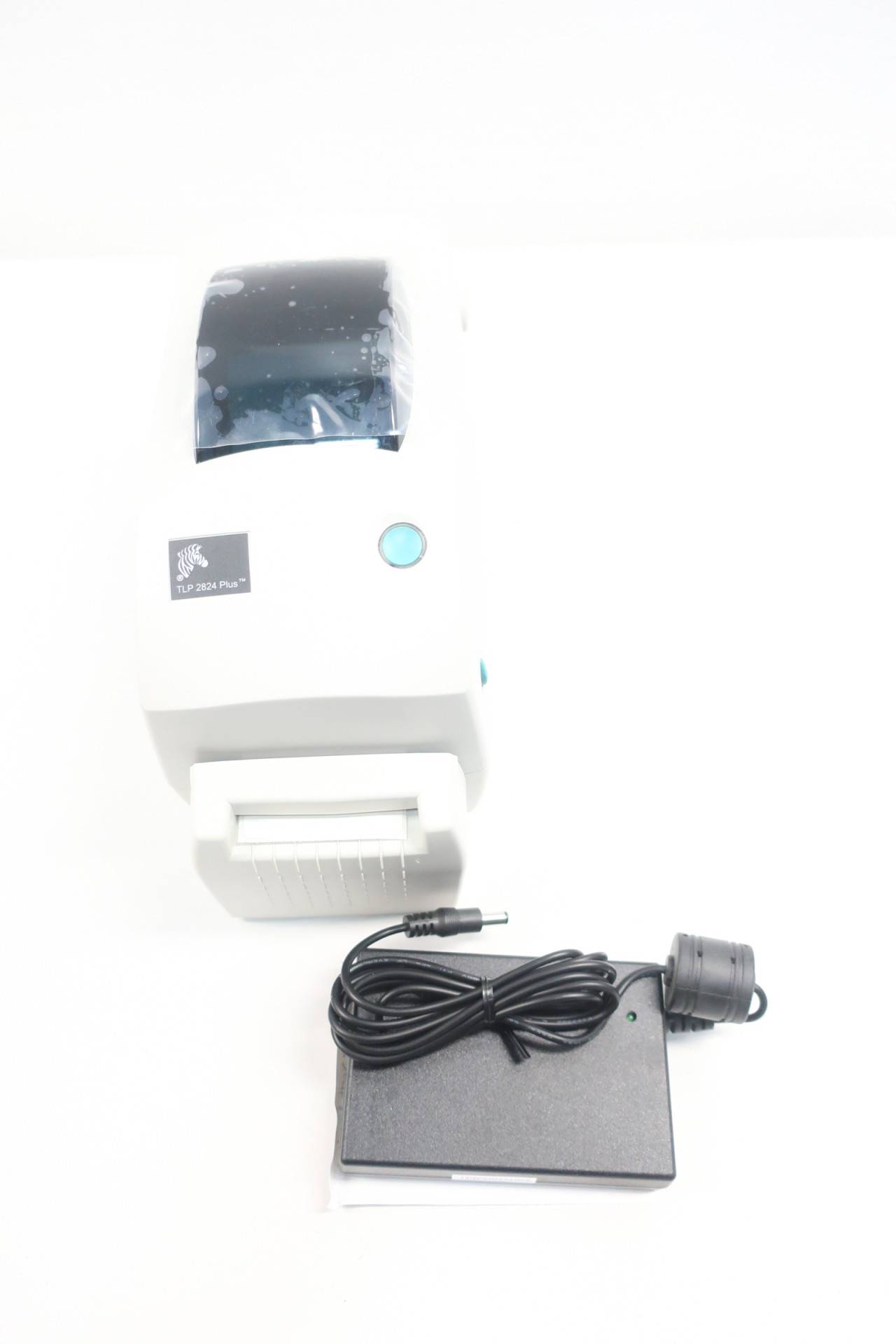 Zebra 282p 101112 000 Tlp2824 Plus Thermal Label Printer 20v Dc 7949