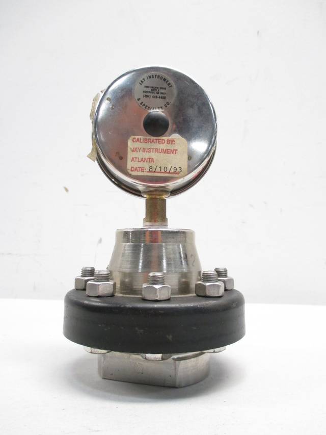 ASHCROFT TYPE 200 DIAPHRAGM SEAL 0200PSI 1/4 IN NPT PRESSURE GAUGE D420728