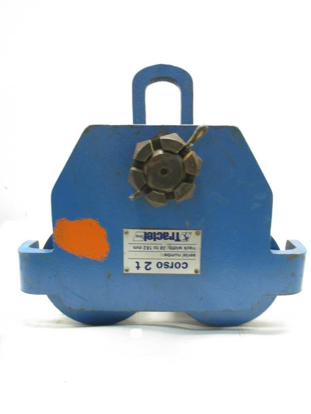 TRACTEL CORSO 2 T 88182MM TRACK WIDTH 2TON TROLLEY D420952