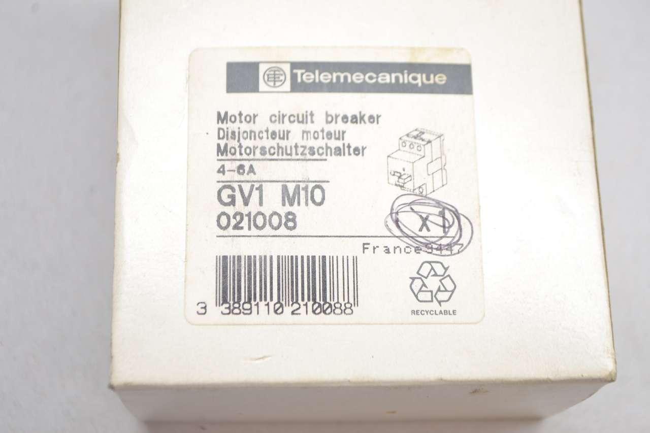 Telemecanique Motorschutzschalter GV1-M10 4-6A 