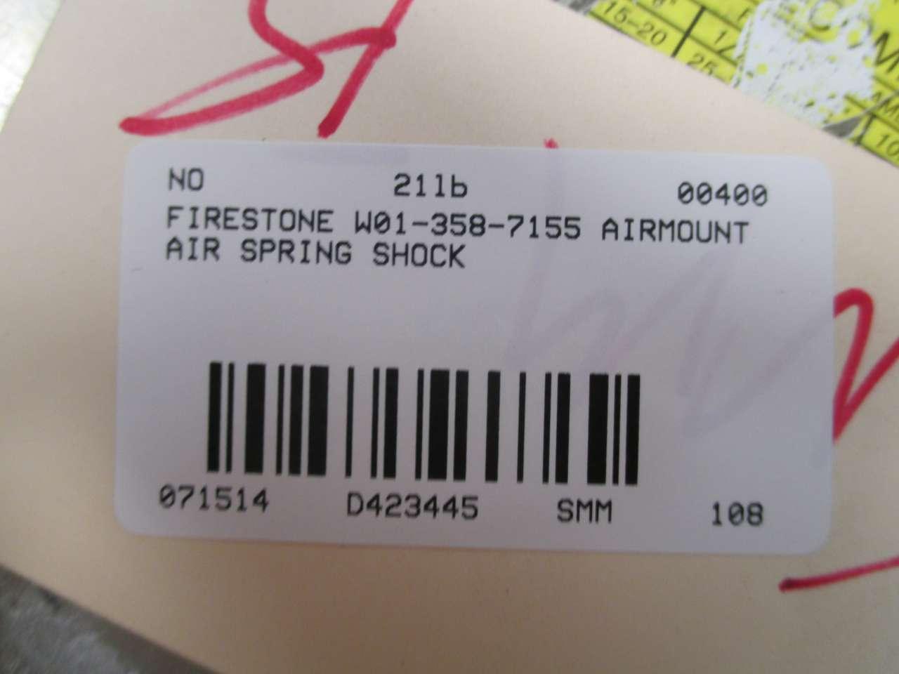 Firestone W01-358-7155 Air Mount Spring 