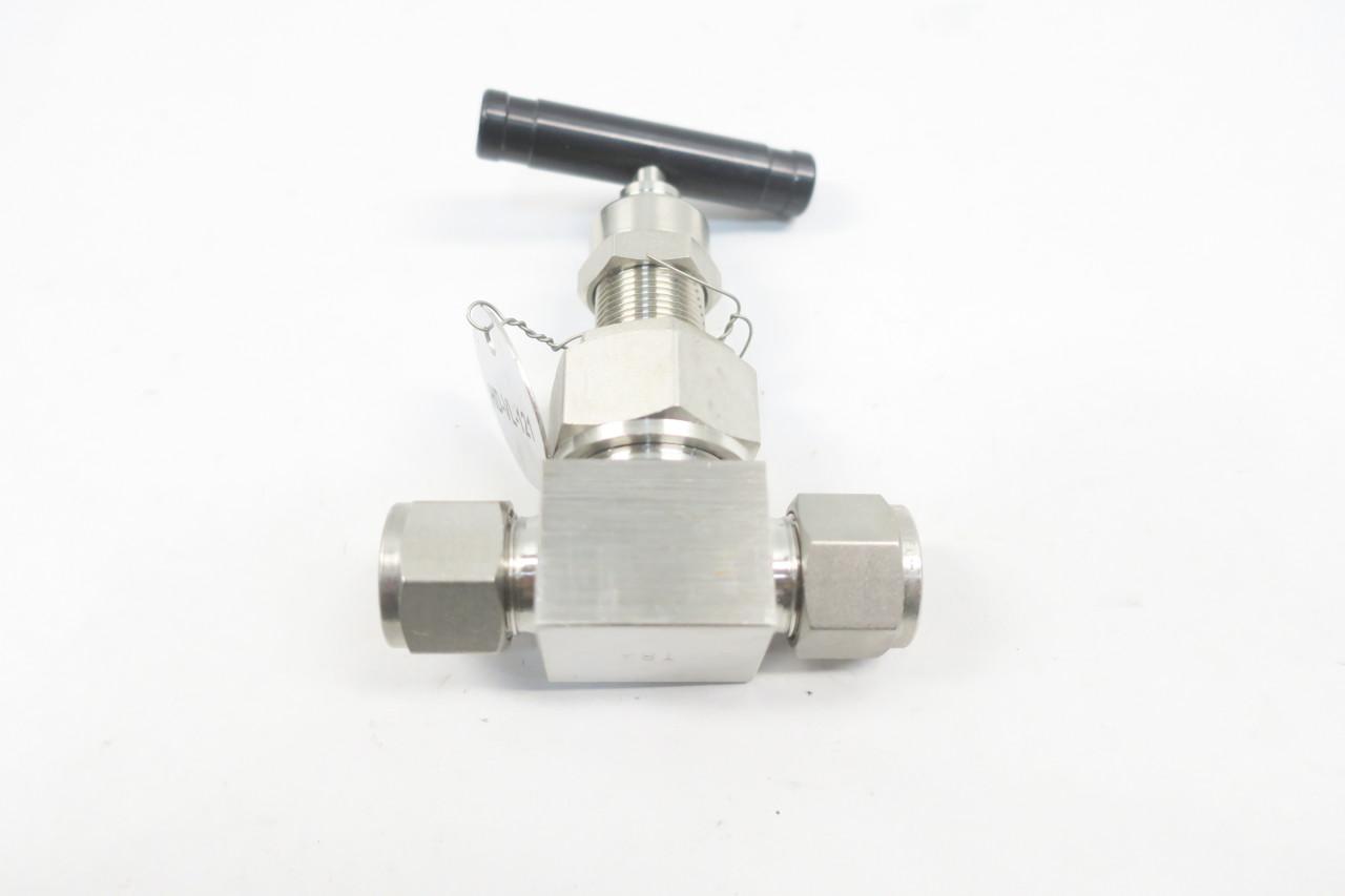 Valves Hydraulics, Pneumatics & Plumbing Needle Valves Inlet 1/2 Male NPT Swagelok SS6HNBM8