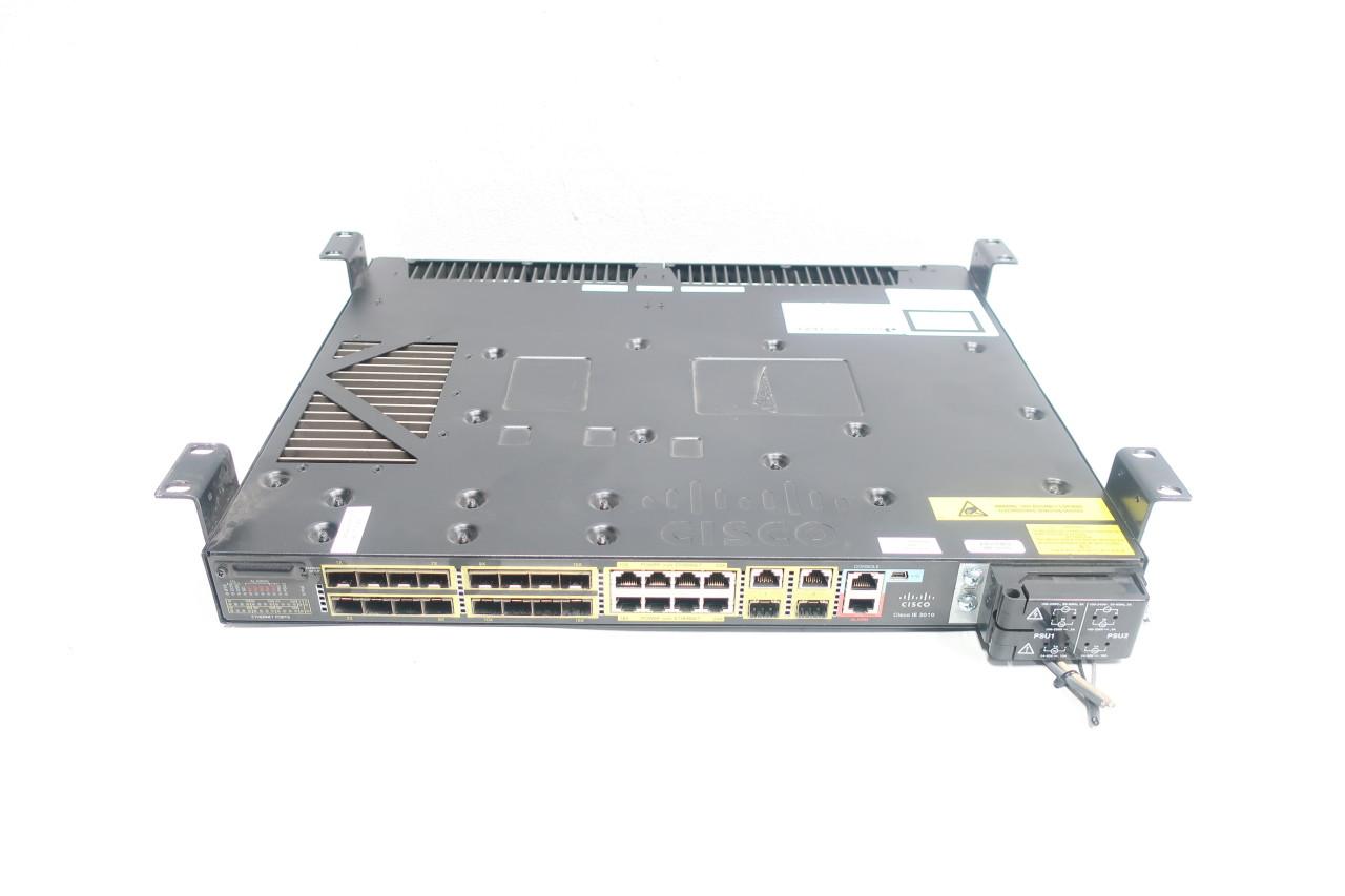CISCO TNY-WS3750X-3560X ANATEL 24 PORT NETWORK SWITCH
