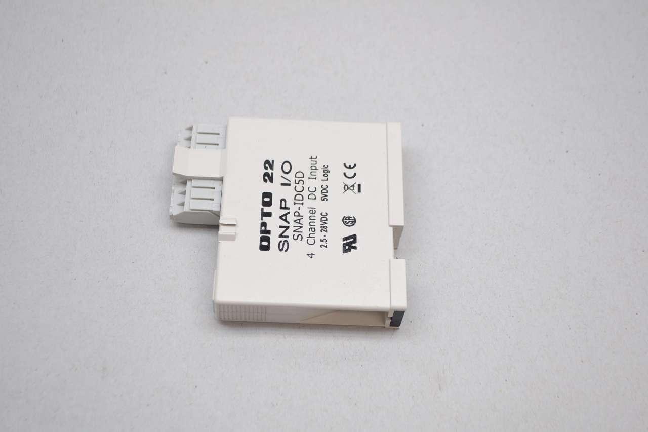 Module D'entrée DC OPTO 22 SNAP-IDC5D 4 Canaux - Occasion Mais Opérationnel
